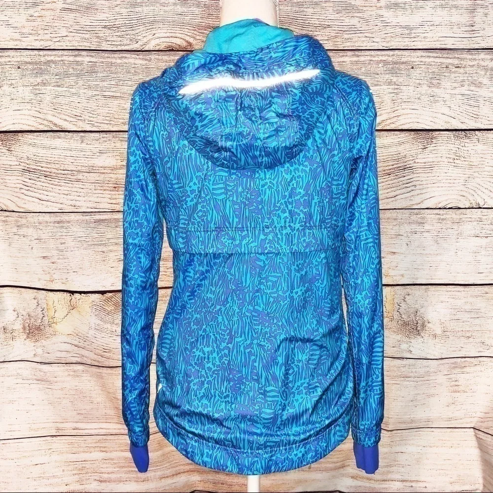 Ivivva Blue Sprint Speed Jacket Size 12
